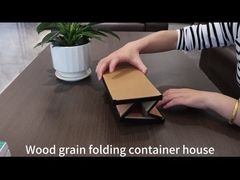 Дом контейнера складного модульного полуфабрикат офиса Prefab