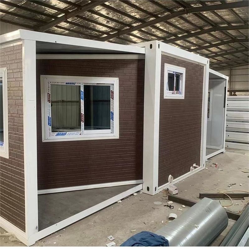 Спальни дома 5 контейнера Brande 20/40Ft дома тары для хранения домов контейнера расширяемой Prefab портативные