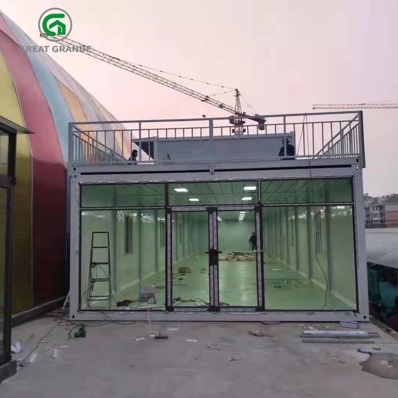 Prefab Eps 2 рассказов роскошный портативный расквартировывает дома контейнера для жилого